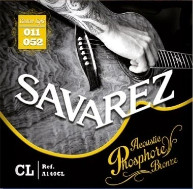savarez Phosphore Bronze Cs-Lt Acoustic Guitar Strings 11-52